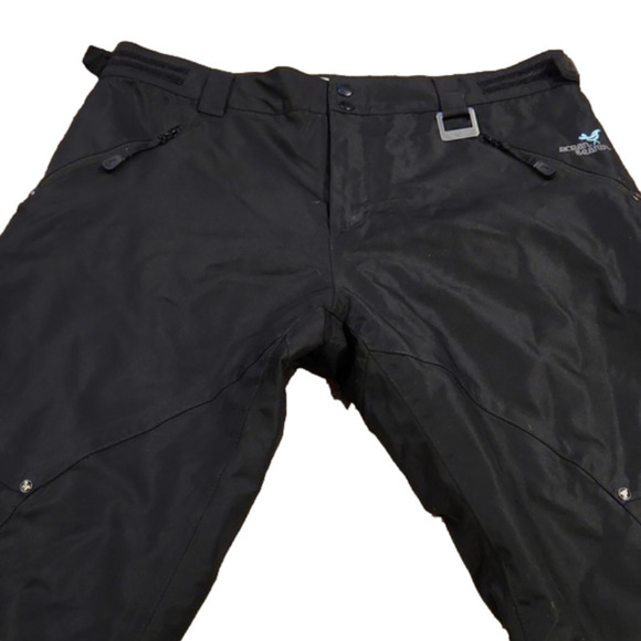 Ocean & Earth Black Ski Snowboard Snow Pants - Picture 2 of 9